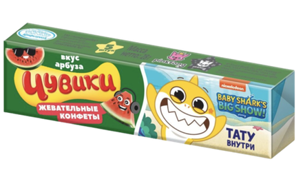 Жевательные конфеты Baby Shark