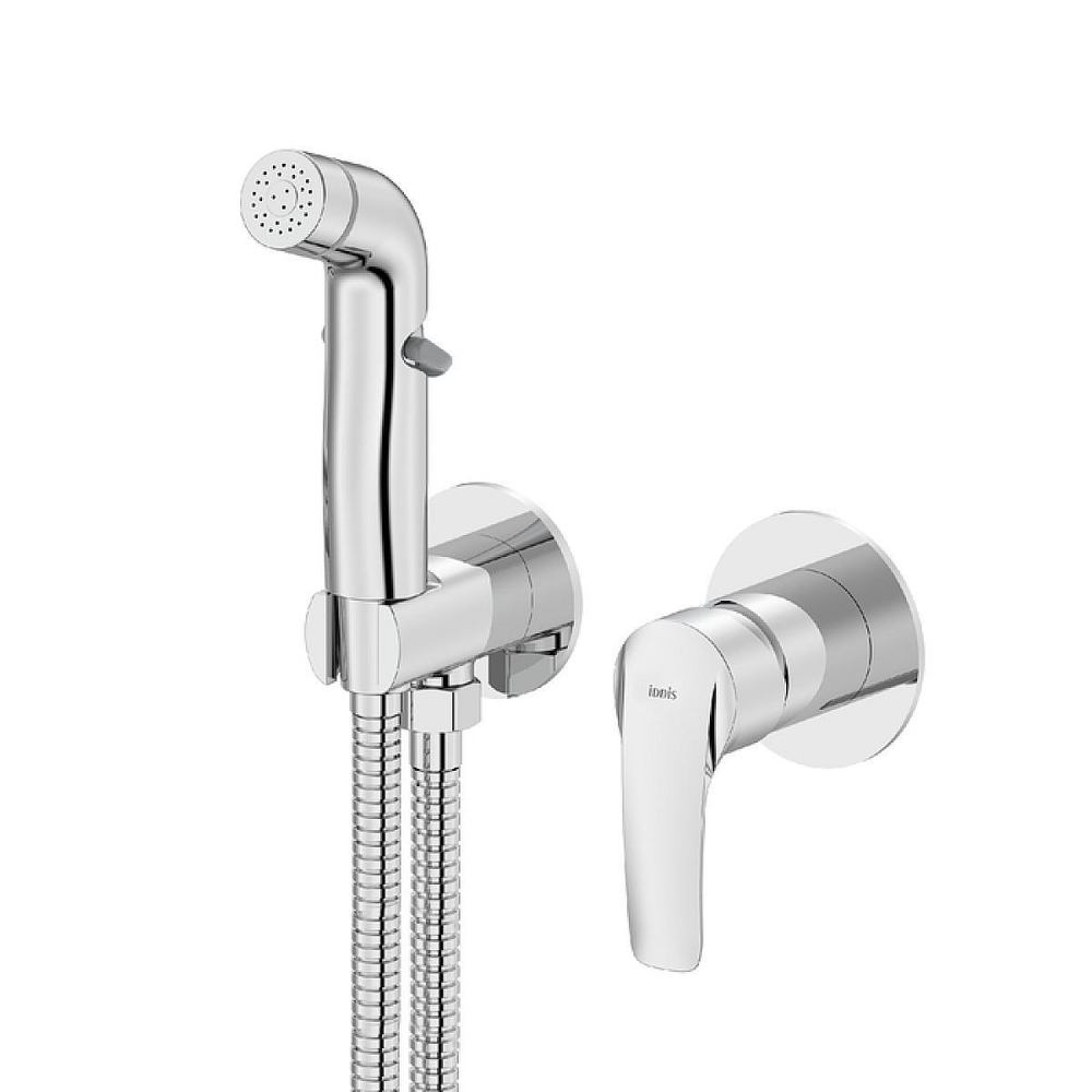 Смеситель скрытого монтажа с гигиеническим душем Ray RAYSBR2i08