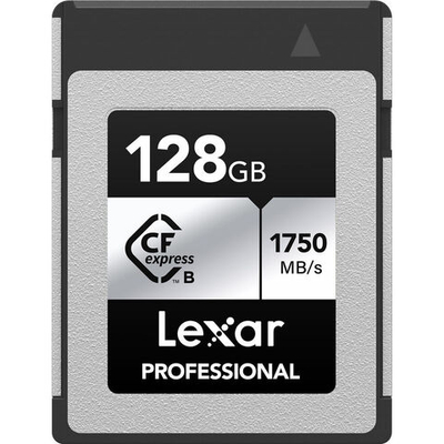 Карта памяти Lexar Professional Silver CFexpress Type B 128GB, R/W 1750/1300 МБ/с