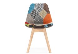 Деревянный стул Mille fabric multicolor