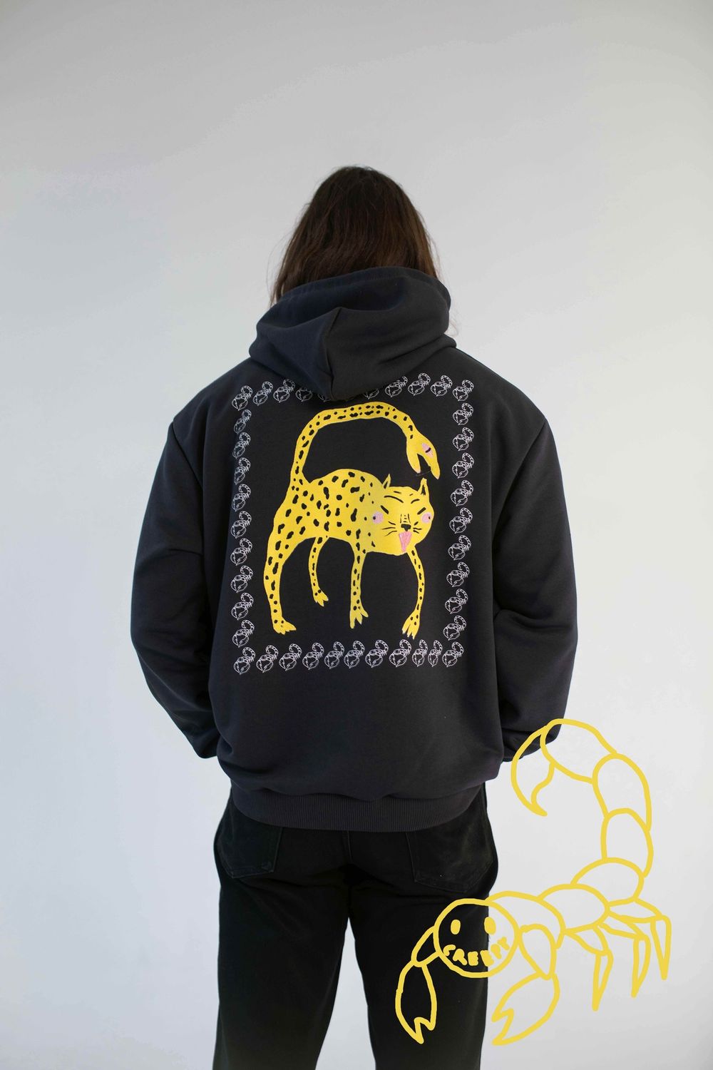 Купить Худи Creepy Clothing Кошачье Графит Худи Creepy Clothing Кошачье Графит