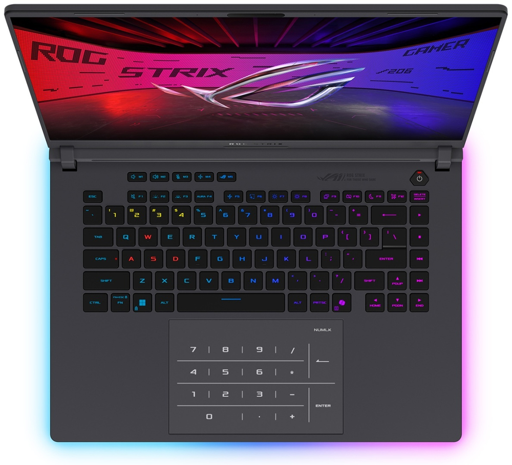 Ноутбук ASUS Rog Strix  16" / 16 Гб / SSD 1024 Гб / Без ОС / G615JM-RV020 / 90NR0N61-M000R0