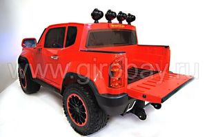 Детский электромобиль River Toys Chevrolet X111XX красный