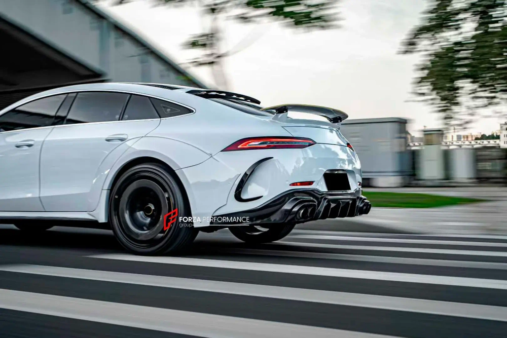 Широкий карбоновый обвес для MERCEDES BENZ AMG GT4 X290 GT63 2018+ Мерседес Бенц