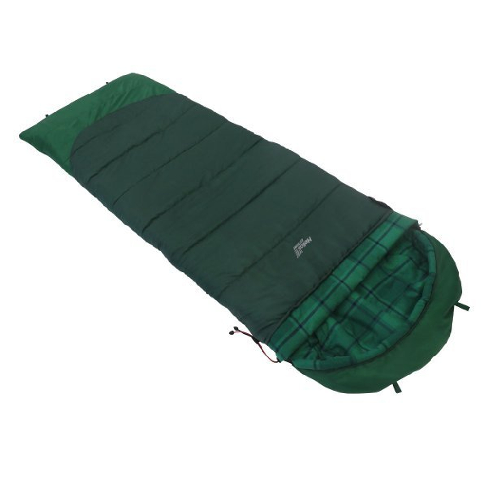 Спальный мешок-одеяло с подголовником Helios Altay Forest (Ткомфорта +1 +6)