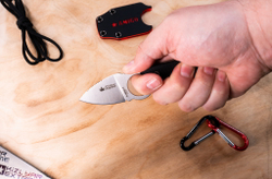 Шейный нож Amigo Z AUS-8 Satin Black