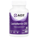Advanced Orthomolecular Research AOR, Лактоферрин-250, 60 растительных капсул