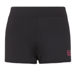 Теннисная юбка EA7 Woman Jersey Miniskirt - черный