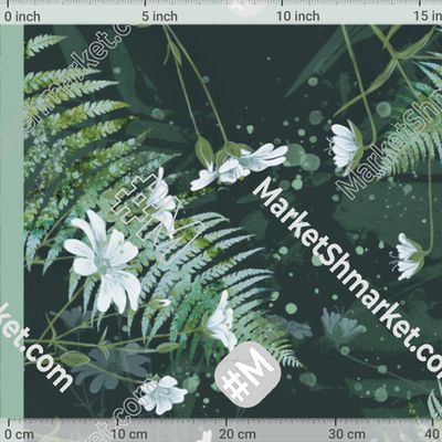 Платок Лесной by Irina Kalenova 150 DPI