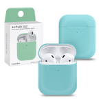 Чехол для AirPods/AirPods 2 Slim Coast Blue (бежевый)