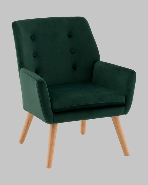 Кресло Райт тёмно-зелёный
