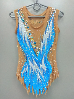 Купальник для выступлений 166-181023 (134-140 см)