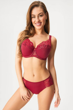 Бюстгальтер на поролоне Allure (Размер: 80D) (Цвет: синий с бежевым)