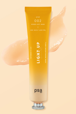 PSA Light Up Vitamin C&E Flash Brightening Mask осветляющая маска с витаминами С и Е 50мл