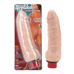 Вибратор телесный Wide Replika (18,5 см , телесный) (Цвет: телесный)