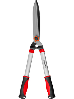 GRINDA GH-630, 630 мм, закаленные лезвия, антикор. покрытие, стальные рукоятки, кусторез (8-423551)