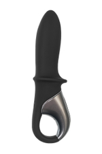 Анальный вибратор Satisfyer Hot Passion с подогревом черный