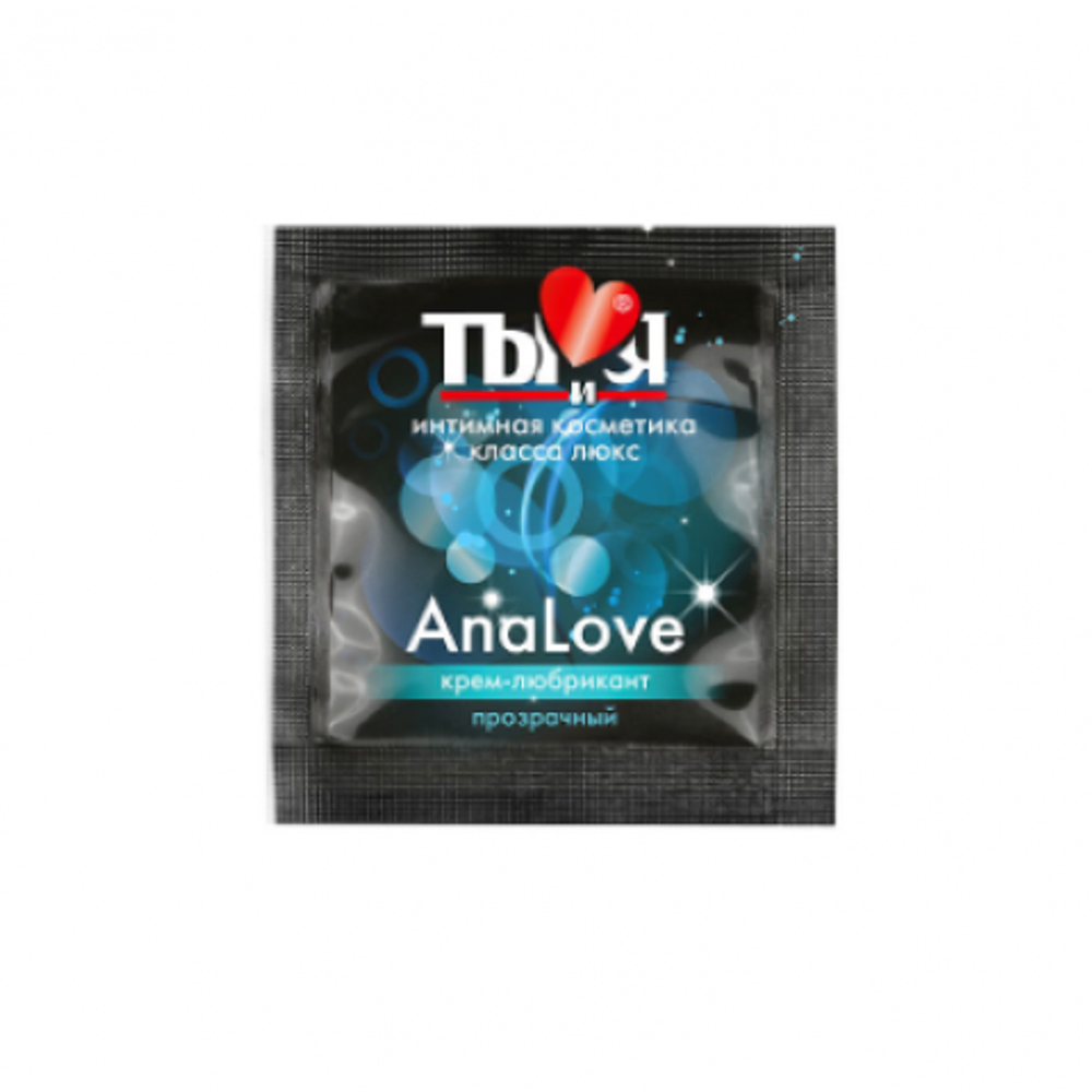 Крем-любрикант анальный "Ты и Я" Analove, саше 4 г