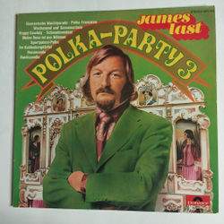 Винтажная виниловая пластинка LP James Last Polka Party 3 (Germany 1974) Happy Cowboy