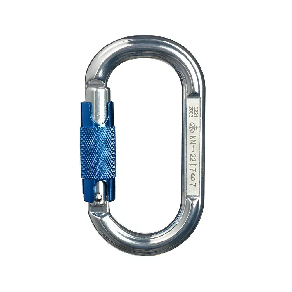 Вертикаль Карабин овал алюминиевый автомат (Keylock)
