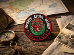 Шеврон Варгградъ "Верните детям солнце" круглый на велкро