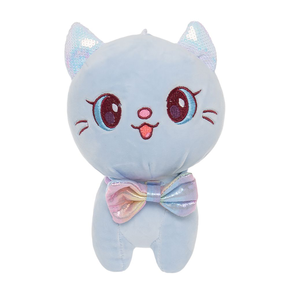 Мягкая игрушка Кошка из велюра подарок для девочки мальчика