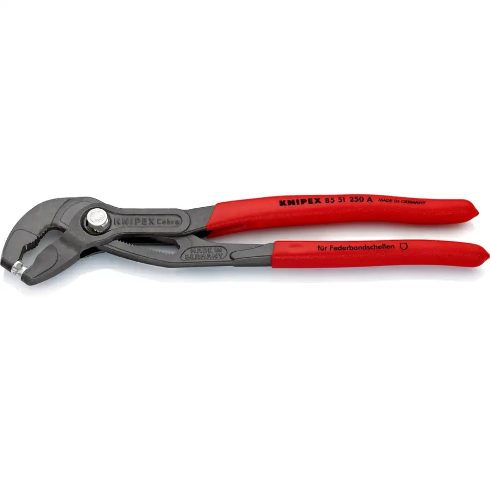 Щипцы для пружинных хомутов черненая 250 мм Knipex 85 51 250 A SB