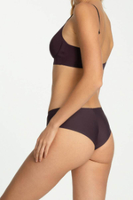 DARK PLUM/BLOOM Трусы бразильяно