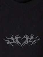 Летний кроп топ трикотажный детский