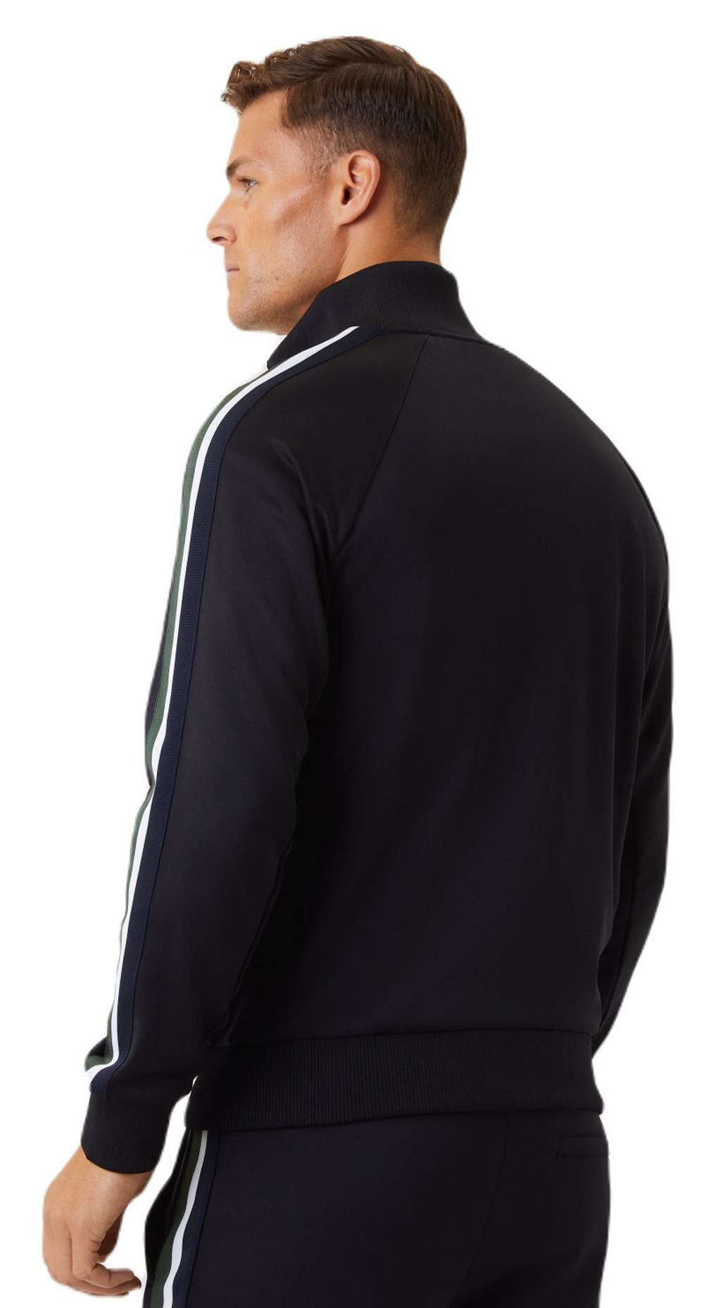 Мужская теннисная кофта Björn Borg Ace Track Jacket - черный