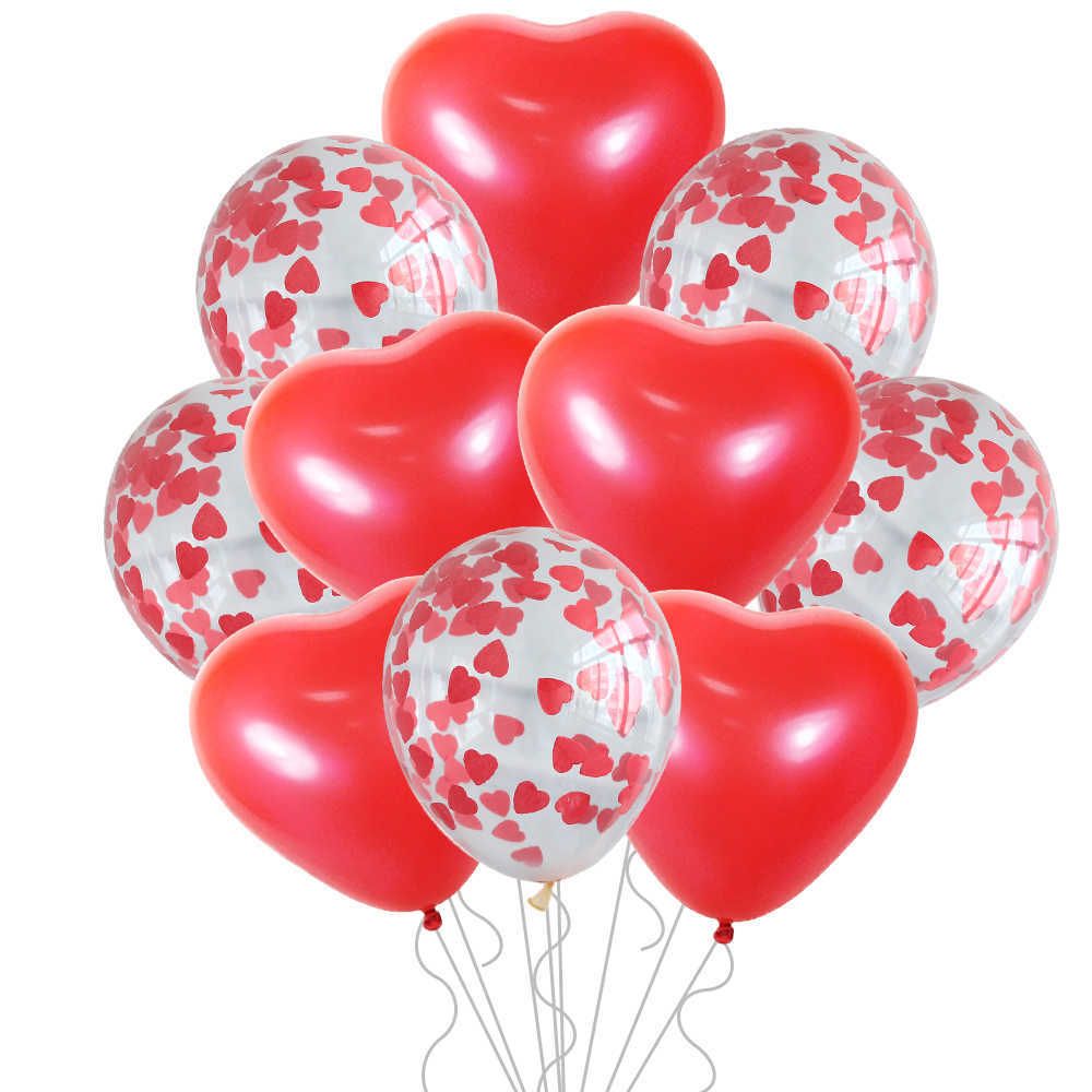 Сердце (12''/30 см) Красный (230), пастель, 100 шт.