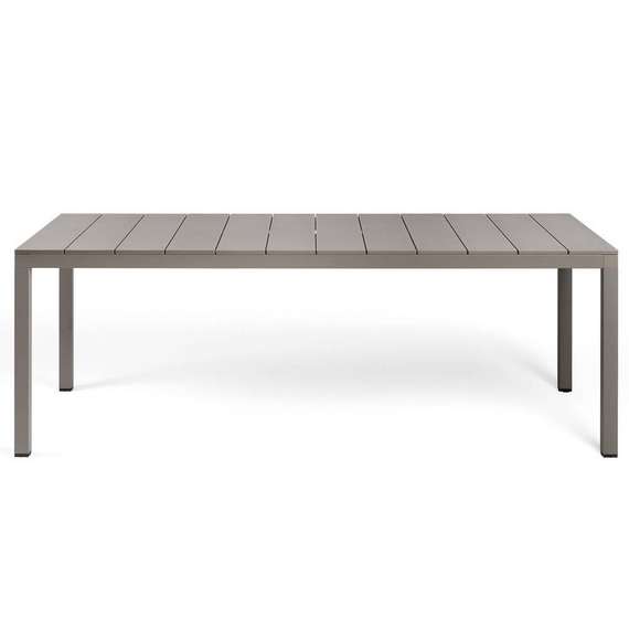 Стол металлический Rio Alu 210 Fix, 210х85 см, тортора