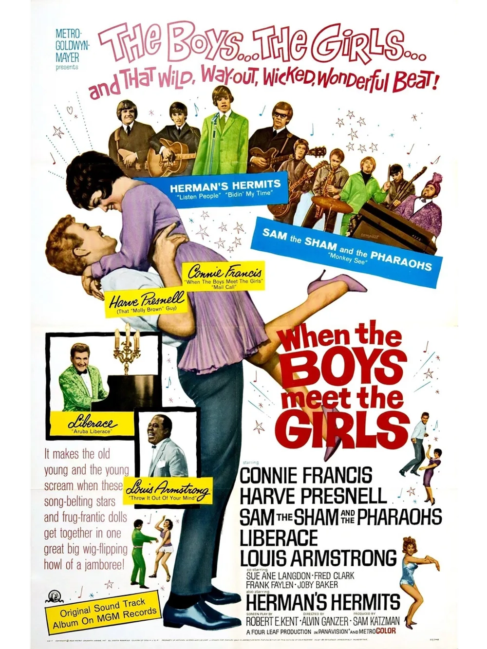 Когда парни встречают девушек (1965) (DVD-R), Русский язык.