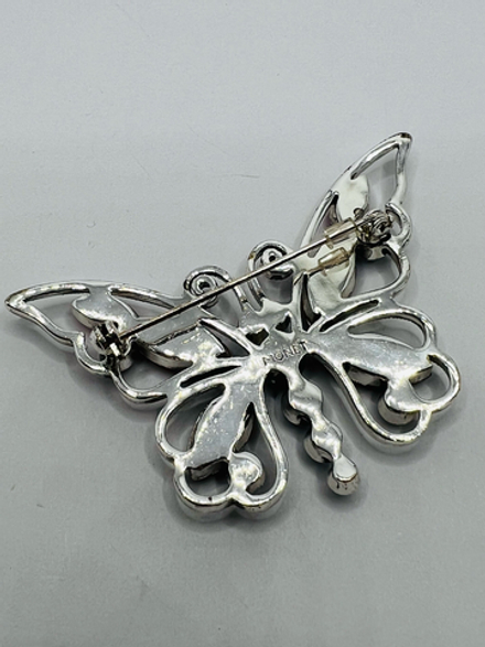 Винтажная брошь бабочка monet