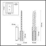 5449/4WL ODL_EX Светильник LED 4Вт 3000К 220В IP20 L-VISION
