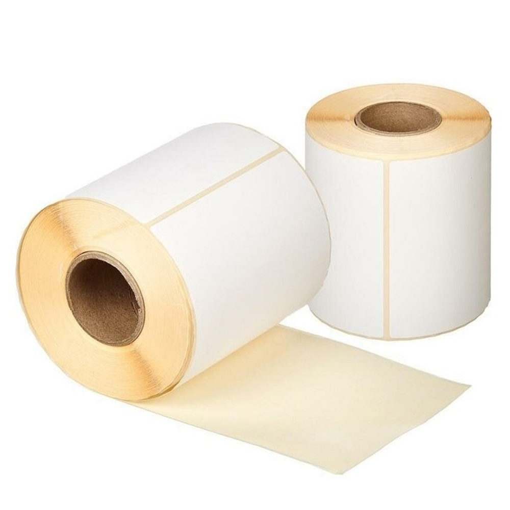 Термоэтикетка 58 х 40 мм (500 шт/рул), белая, ЭКО