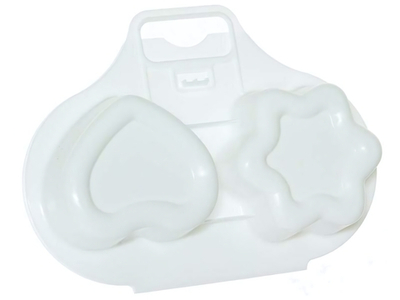 Контейнер для приготовления яиц в СВЧ Глазунья EXPRESS (снежно-белый)