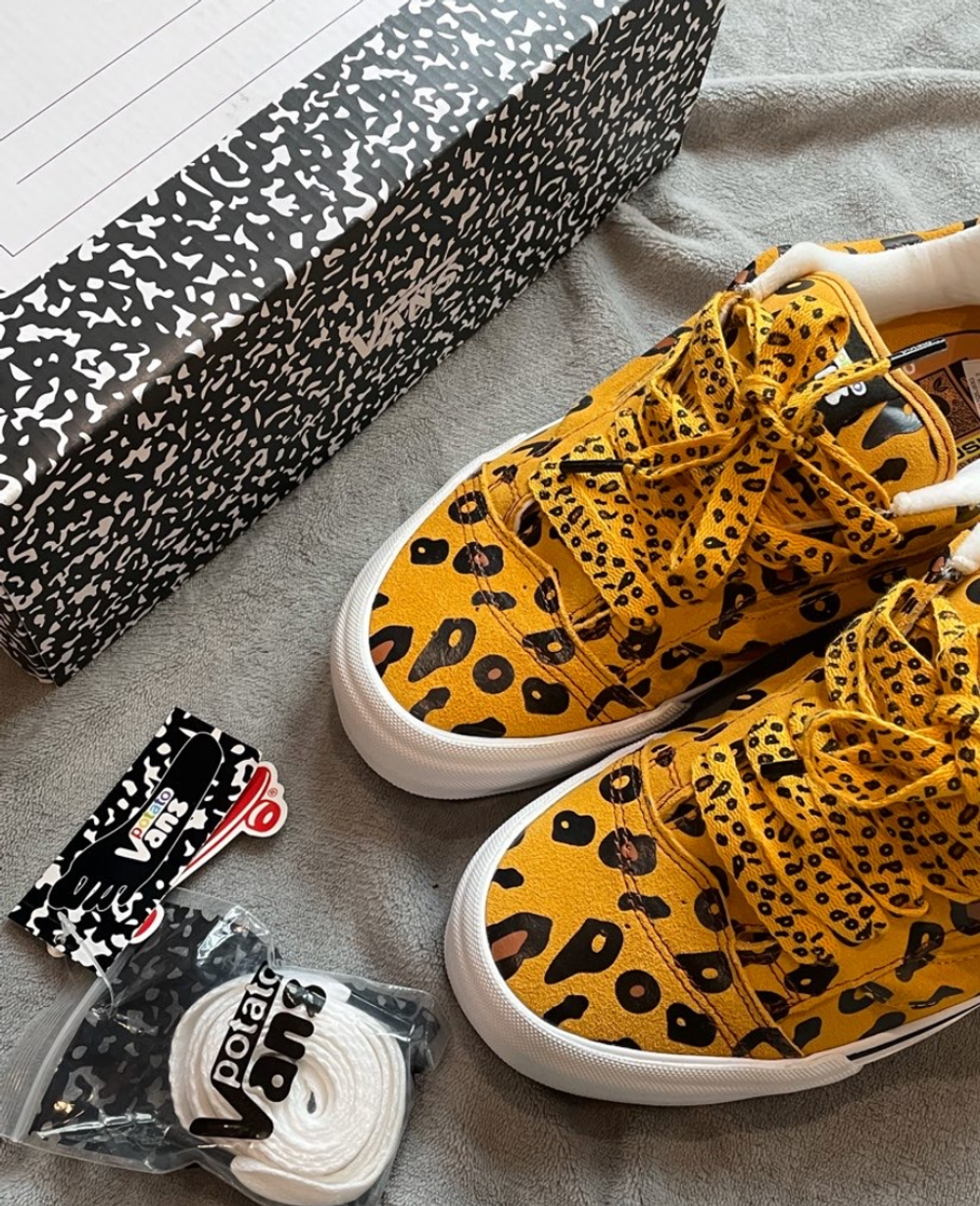 Кеды Imran Potato x Knu-Skool VR3 LX 'Leopard Asphalt' VN0A7Q5JB3G