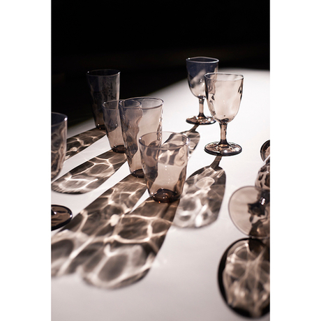 Набор стаканов Hollow, 550 мл, серо-коричневый, 4 шт.