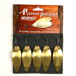 Блесна-колебалка "Русская рыбалка" Корсар (75мм, 21гр)