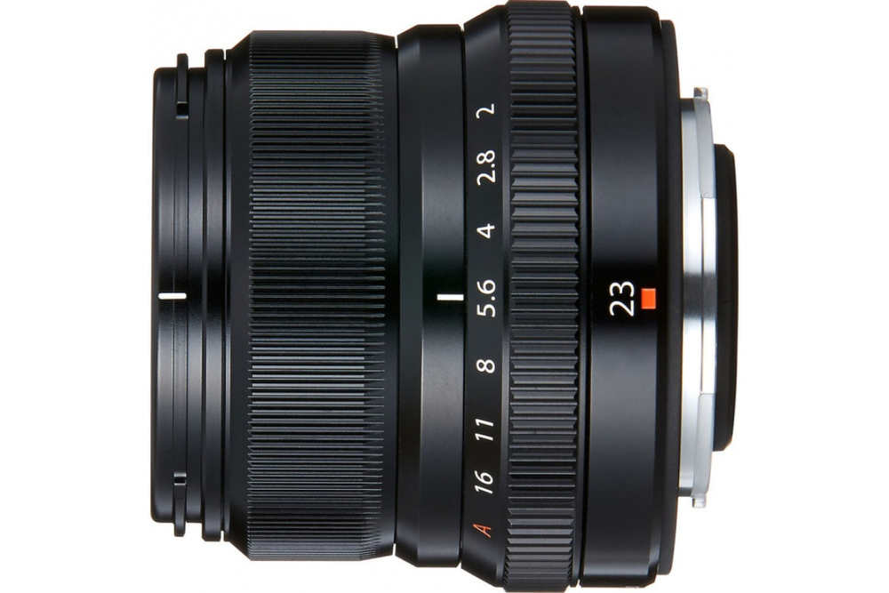 Объектив Fujifilm XF 23mm f/2 R WR черный