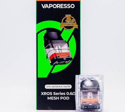 Vaporesso Corex 3.0 XROS 2ml, 0,6 oHm (4pcs)