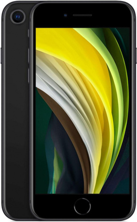Смартфон Apple iPhone SE 2020 64 ГБ, nano SIM+eSIM, черный
