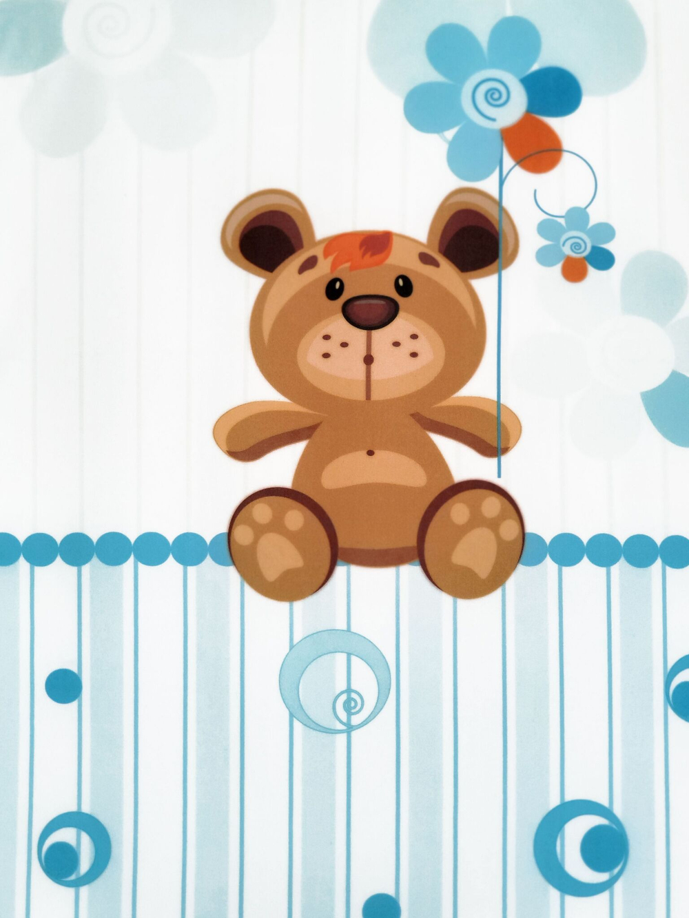Доска для пеленания BUBO BABY "PRESTIGE" 80х53 см на пластиковой основе