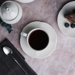 Чайная пара 250 мл белая d 9 см h7,8 см Aristocrat Stackable Noble [6]