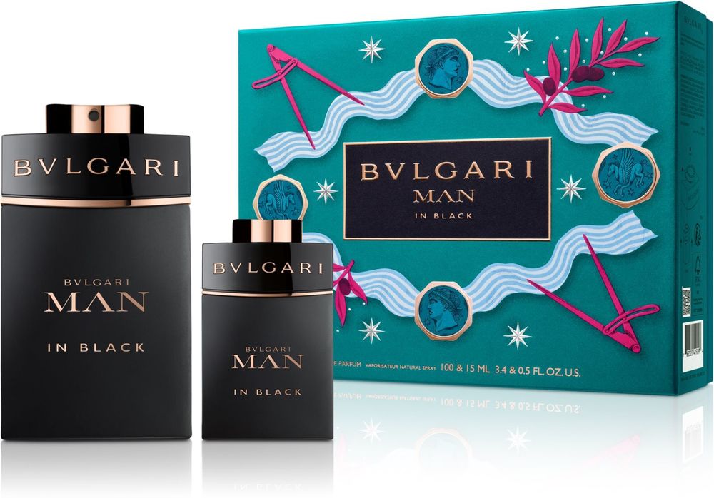 BULGARI Bvlgari Man In Black подарочный набор для мужчин