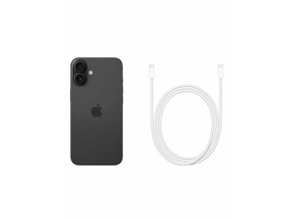 Смартфон Apple iPhone 16 Plus 512GB Dual SIM Black