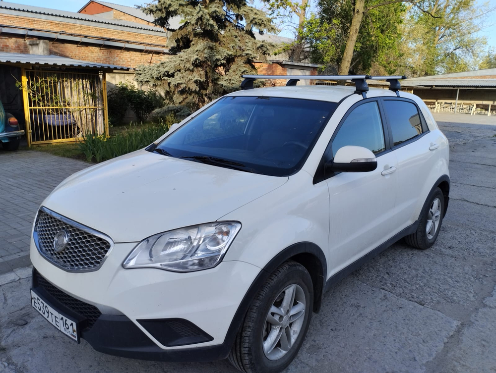 Багажник на крышу (адаптер) SsangYong New Actyon (2005-2018)  ED10-074