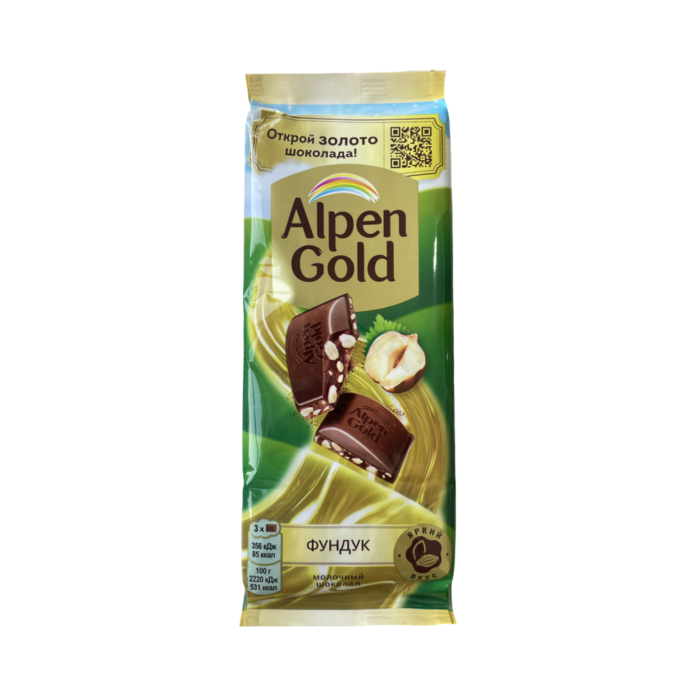 Шоколад Alpen Gold Фундук 80гр