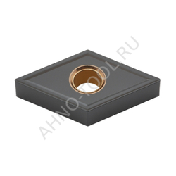 Пластина твердосплавная ISO DNMG150404-KMA ACK10E AHNO по чугуну, чистовая